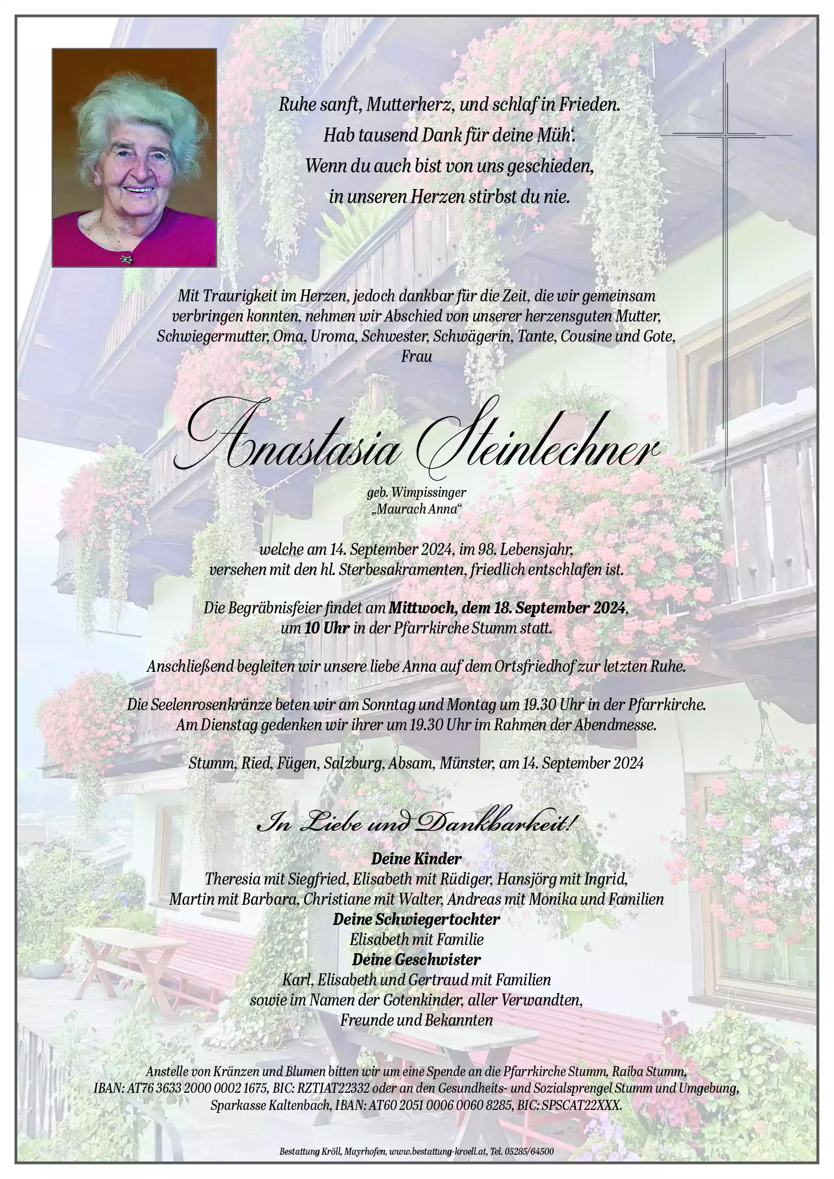 Parte von Anastasia Steinlechner